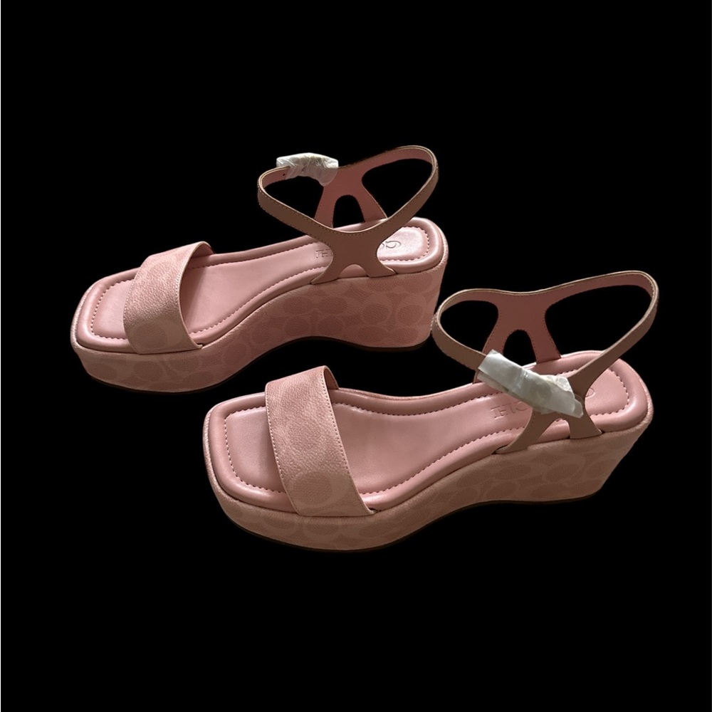 Coach Gale Sandals Powder Pink - Picture 2 of 11